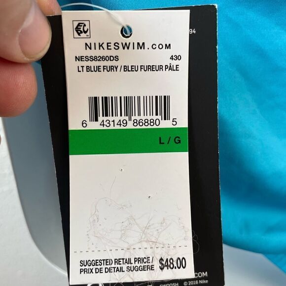 NWT Nike Swim Bikini and Bottoms Size L - Picture 6 of 6